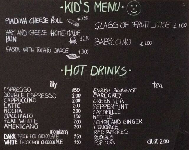 Corto Italian Deli menu