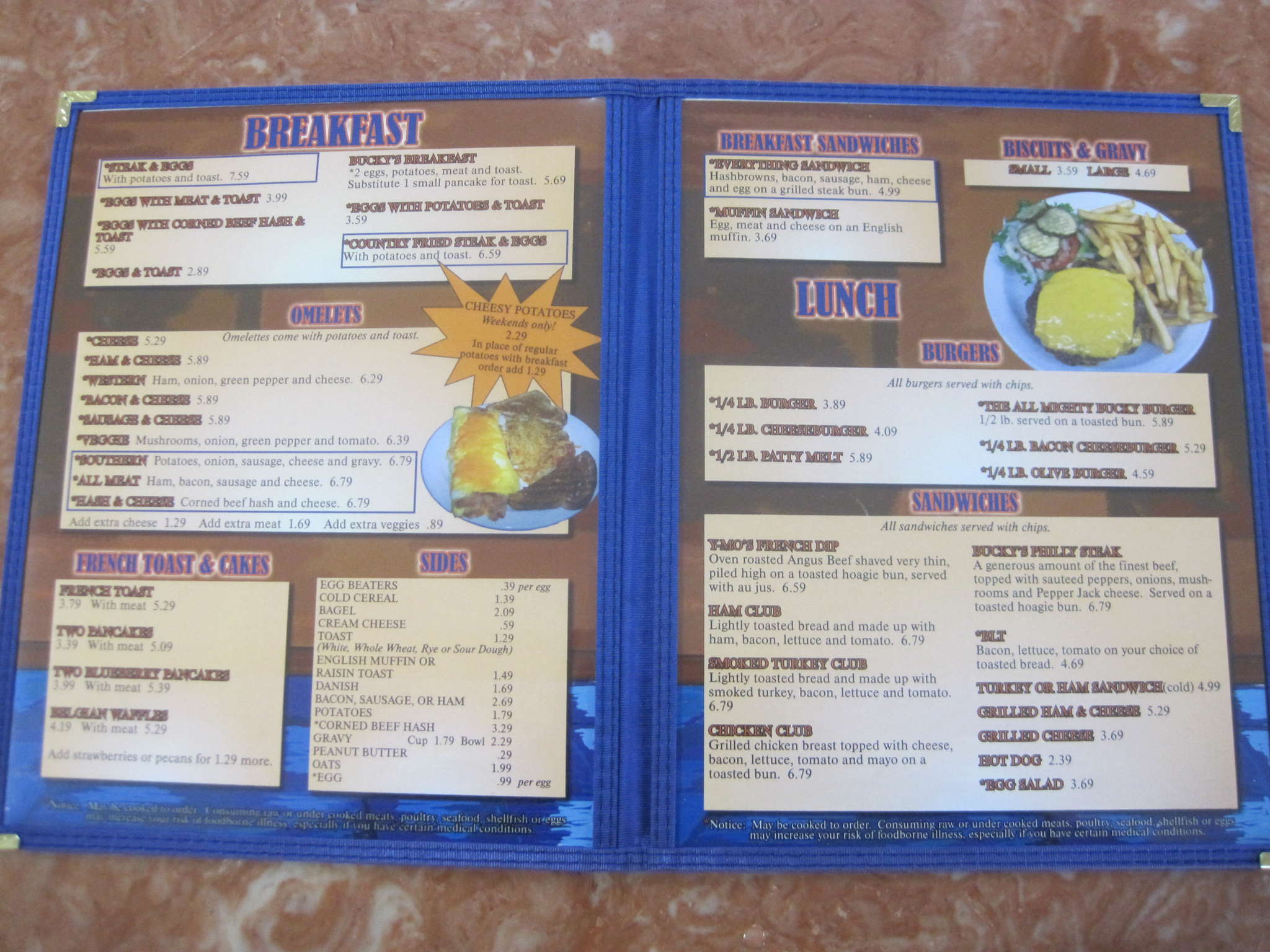 menu-at-daily-grind-cafe-portage