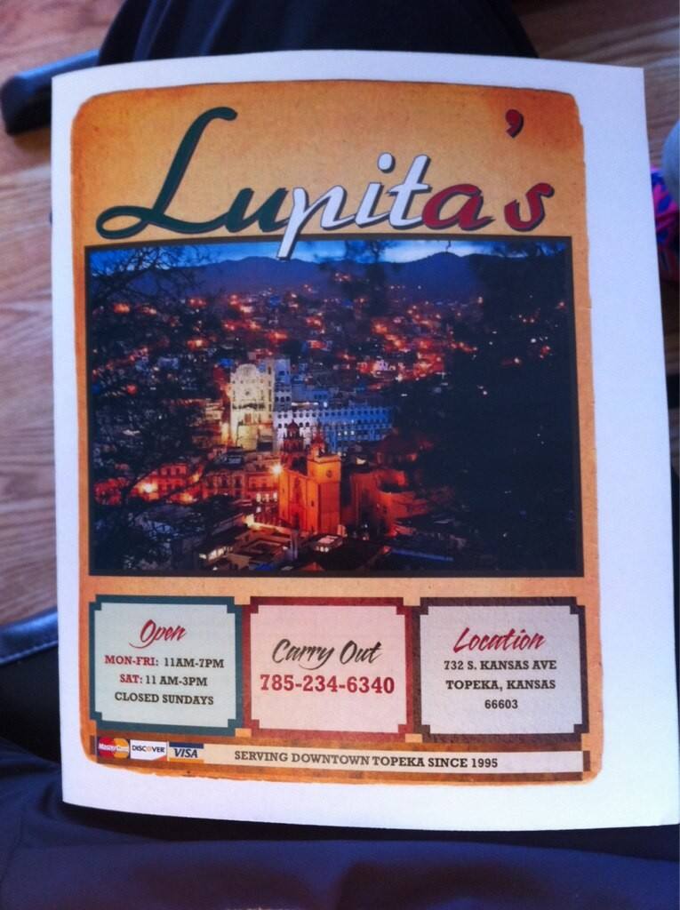 Lupita's Mexican Restaurant Menu Urbanspoon/Zomato