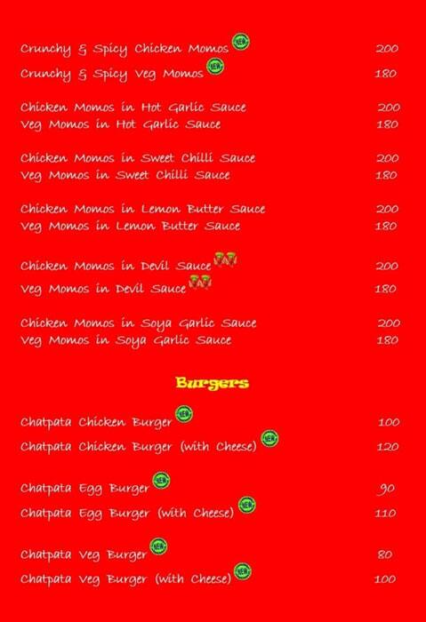 Mind Your Dimsums menu