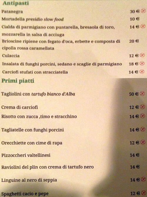 Cantina Piemontese Menu Menu For Cantina Piemontese Missori Colonne Milano