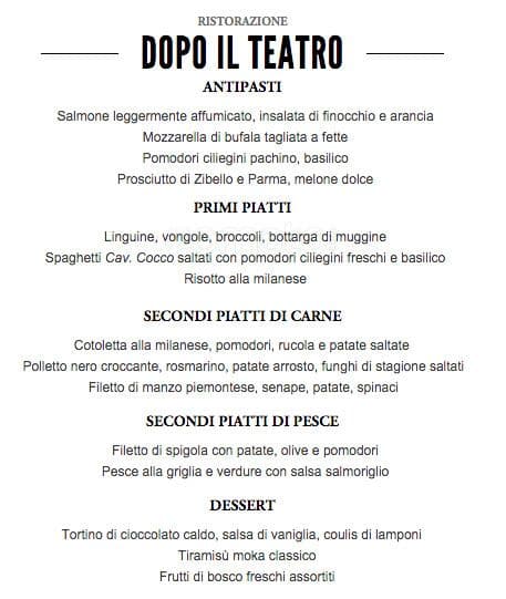 Menu di Stilla 