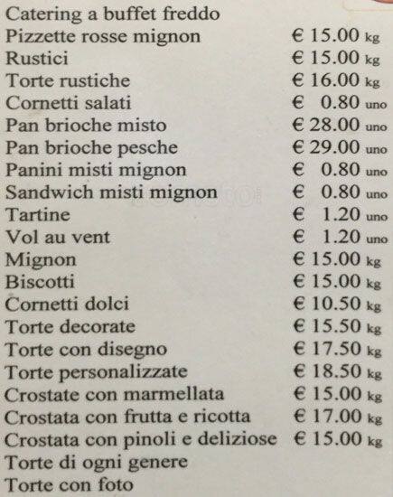 Menu di Matrix Bar 