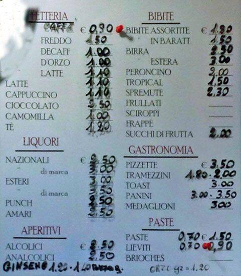Menu di Bar Momento In... 