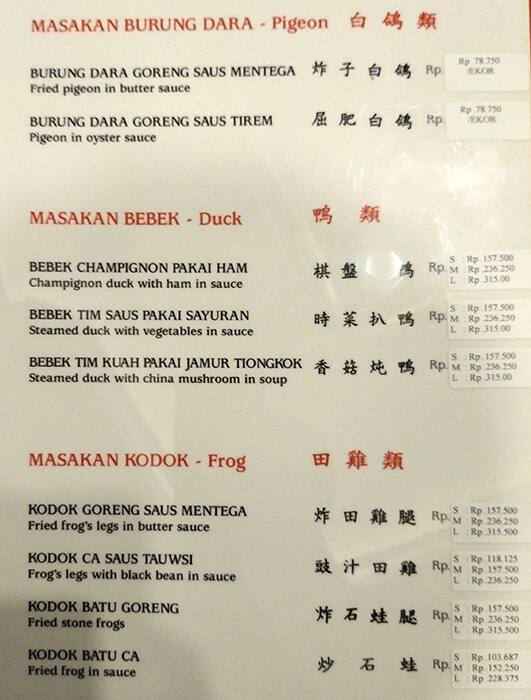 Queen Palace Menu Menu For Queen Palace Kota Jakarta Zomato