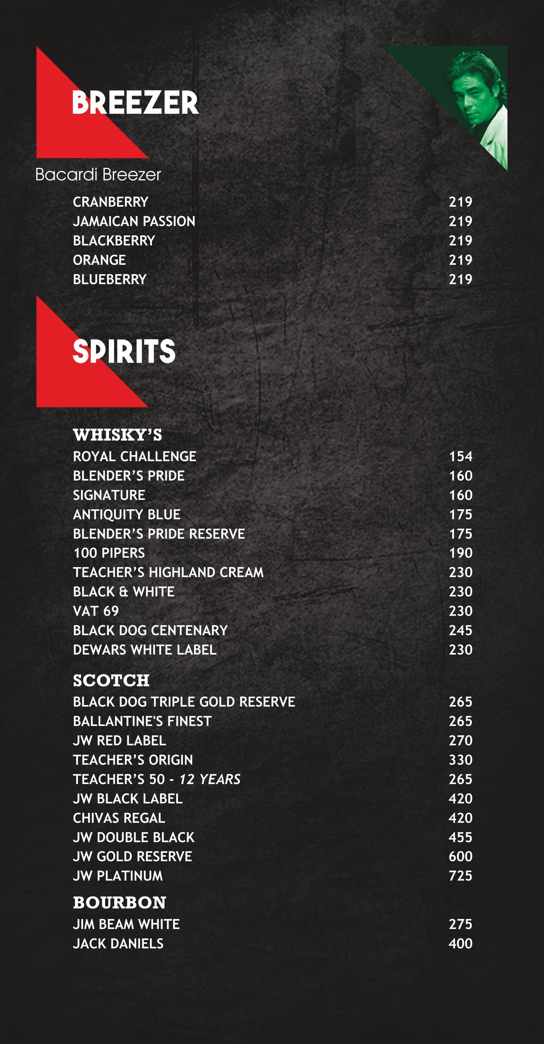 Pop Tate's Menu, Menu for Pop Tate's, Andheri Lokhandwala, Andheri West