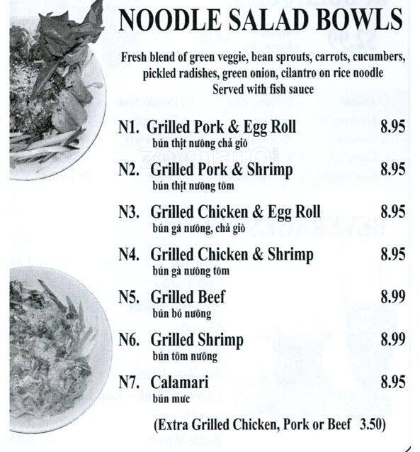 Carta de Pho World