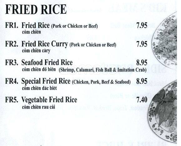 Carta de Pho World