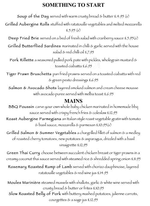 The Woolpack Menu, Menu for The Woolpack, Banstead, London - Zomato UK