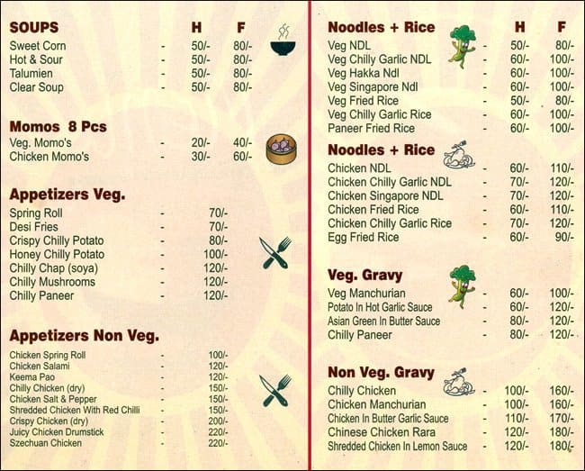 Chinese Duck Menu, Menu for Chinese Duck, Saket, New Delhi Zomato