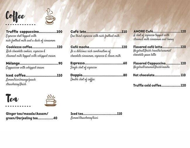 Truffle The Cafe Menu, Menu for Truffle The Cafe, Bopal, Ahmedabad Zomato