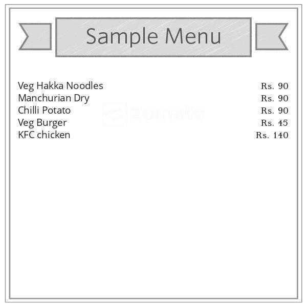 Menu of Street In, Vasundhara, Ghaziabad