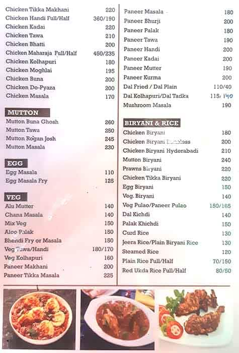 Menu at Garden Jolly Bar & Restaurant, Mumbai