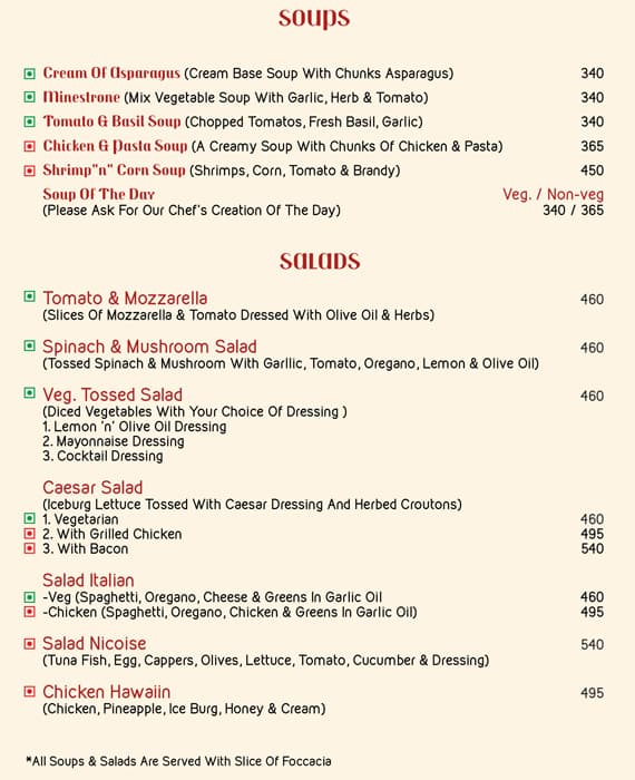 Ego Obsession And Thai menu
