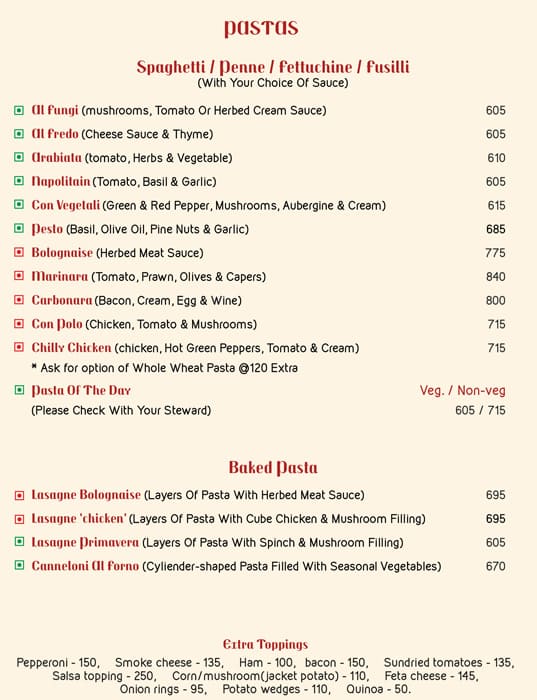 Ego Obsession And Thai menu
