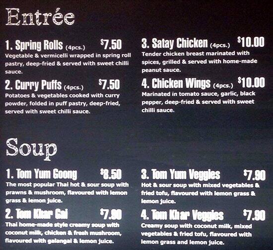 Thai Thyme Menu, Menu for Thai Thyme, Hornsby, Sydney Urbanspoon/Zomato