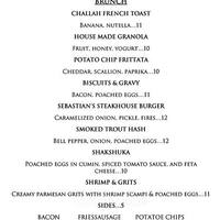 The Brindle Room Menu Menu For The Brindle Room East