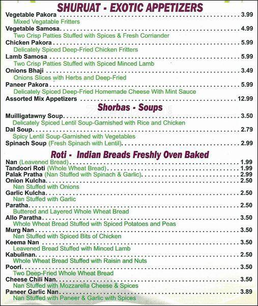 Zante's Pizza Menu, Menu for Zante's Pizza, Bernal Heights, San