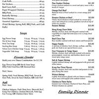 Pine Garden Menu Menu For Pine Garden Oregon City Oregon City