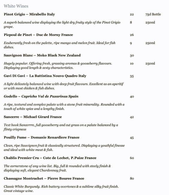 Menu at Sheesh Restaurant, Chigwell, High Rd