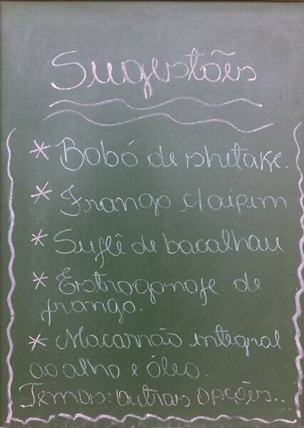 Mundo Verde cardápio