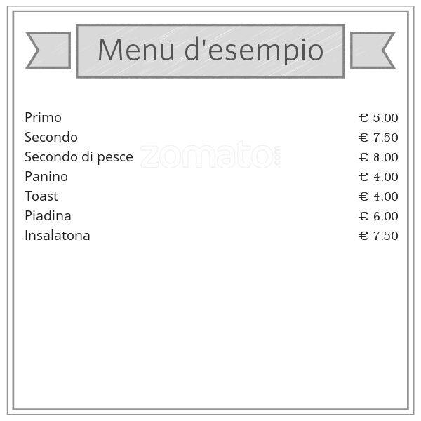 Menu di Augusto Café 
