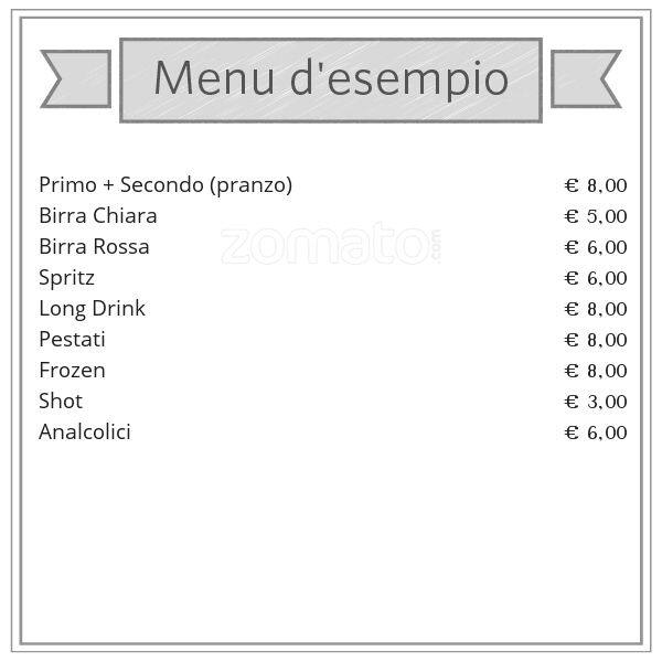 Menu di Momòya 