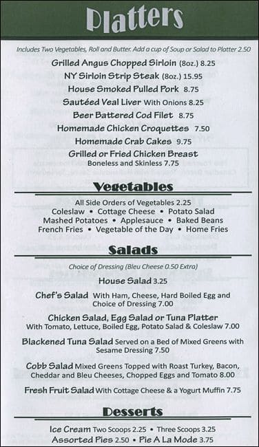 D K Diner Menu Menu For D K Diner West Chester Chester County