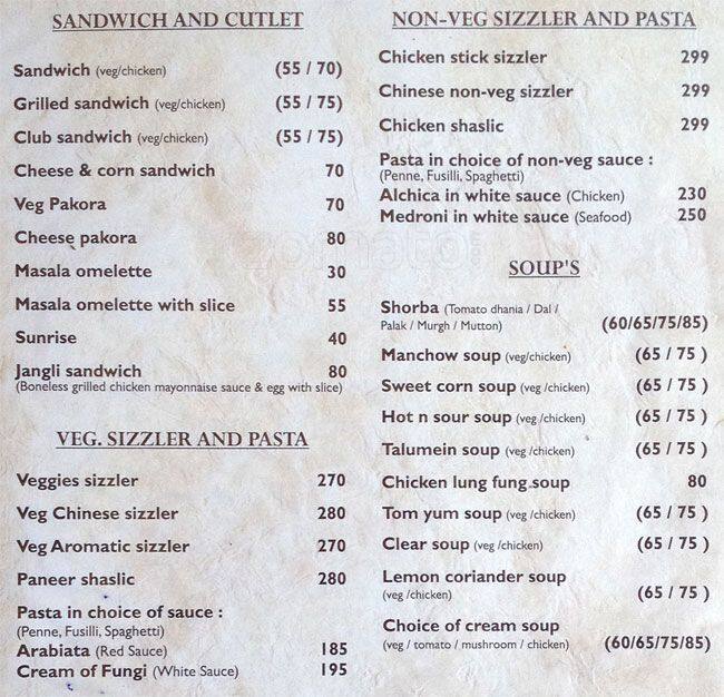 Woods Menu, Menu for Woods, Bavdhan, Pune - Zomato