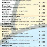 Biopizza Menu Menu For Biopizza Missori Colonne Milano