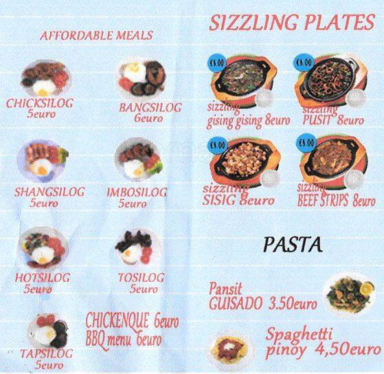 Menu di Coo Coo 