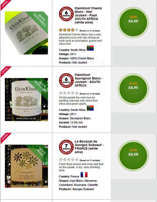 Zelas London menu