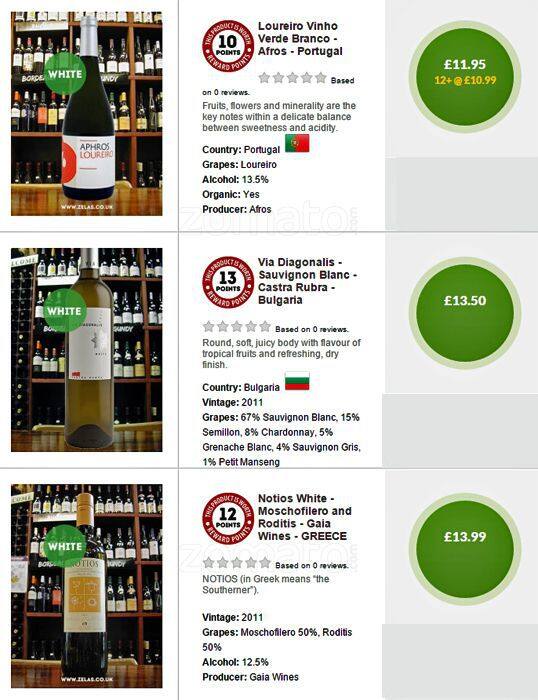 Zelas London menu