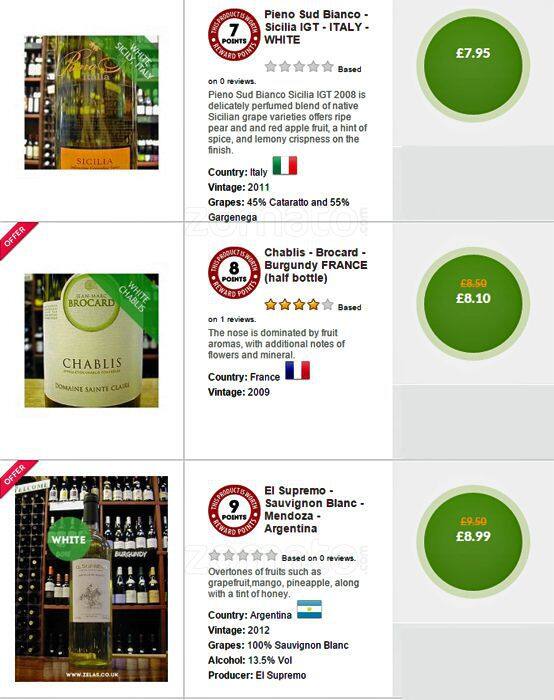 Zelas London menu