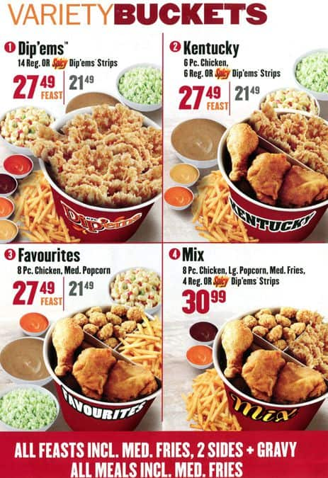 Kfc Port Coquitlam Menu