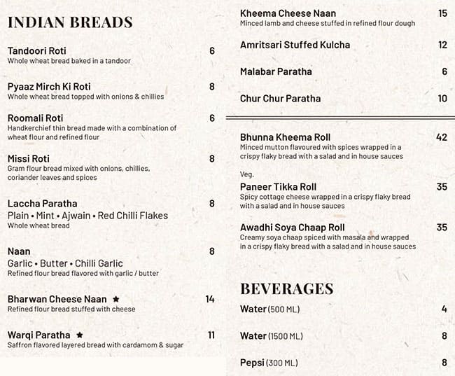 Menu At Art Of Dum - Discovery Gardens Restaurant, Dubai, Shop No 3