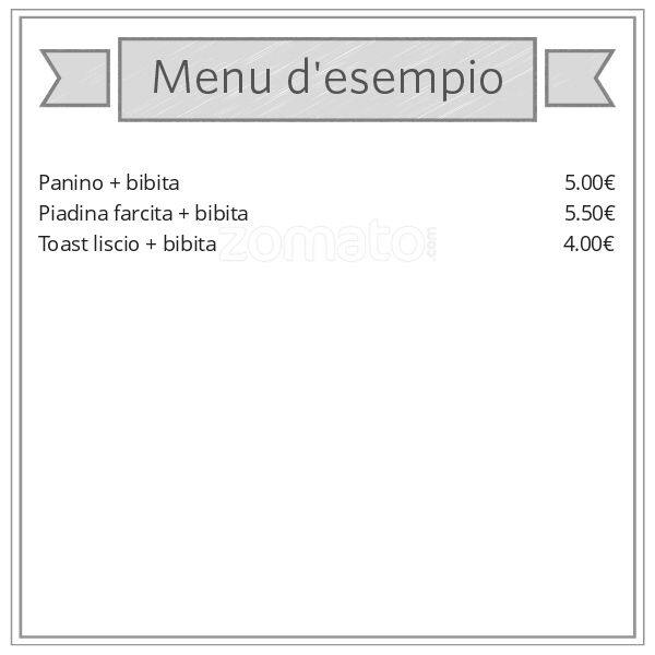 Menu di bar of angels 