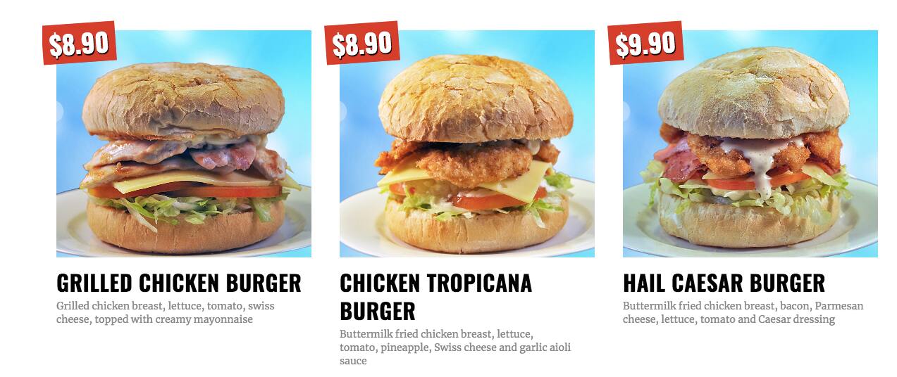 Carta de FRYHARD Takeaway