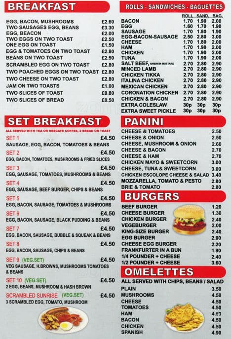 Abigails Menu, Menu for Abigails, Plaistow, London - Zomato UK