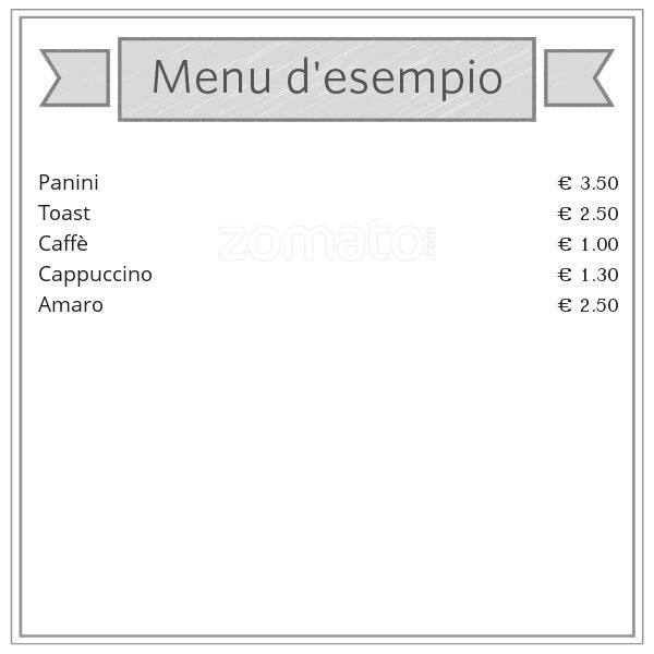Menu di Andalu 