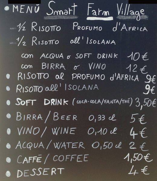 Menu di Food Corner - Sierra Leone 