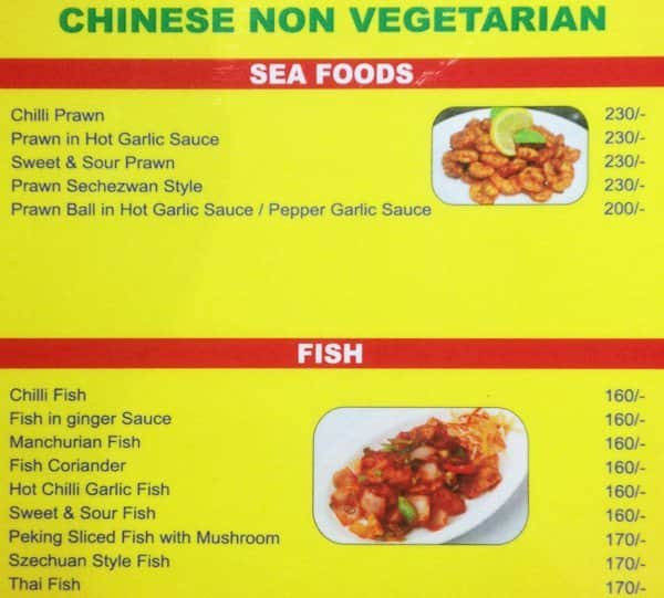 Dine@9 menu
