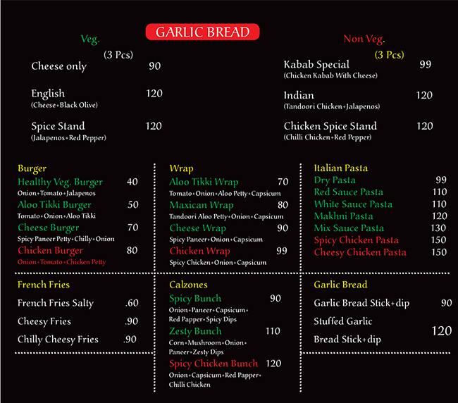 Chicago Delights Pizza & Grillz menu