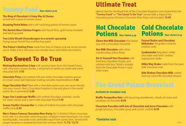 max brenner boston menu