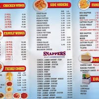 Snappers Fish Chicken Menu Menu For Snappers Fish Chicken Liberty City Miami Snappers Fish Chicken Menu Menu For Snappers Fish Chicken Liberty City Miami