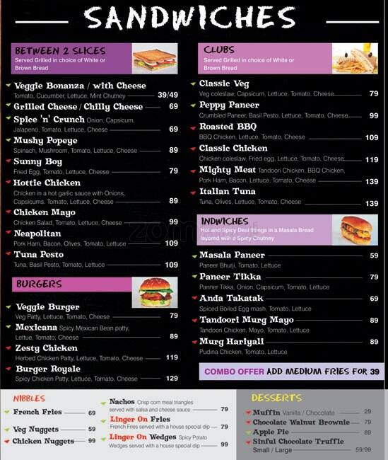 lingr menu