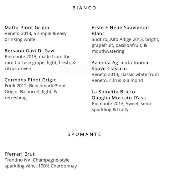 Città menu