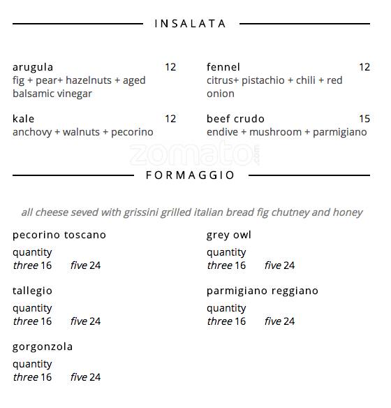 Città menu