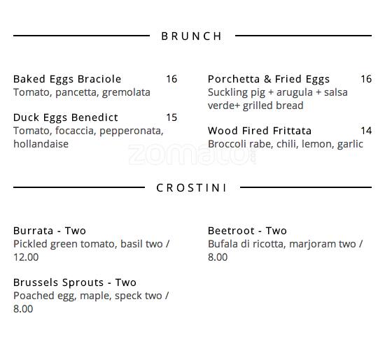 Città menu