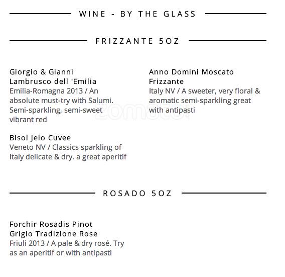 Città menu